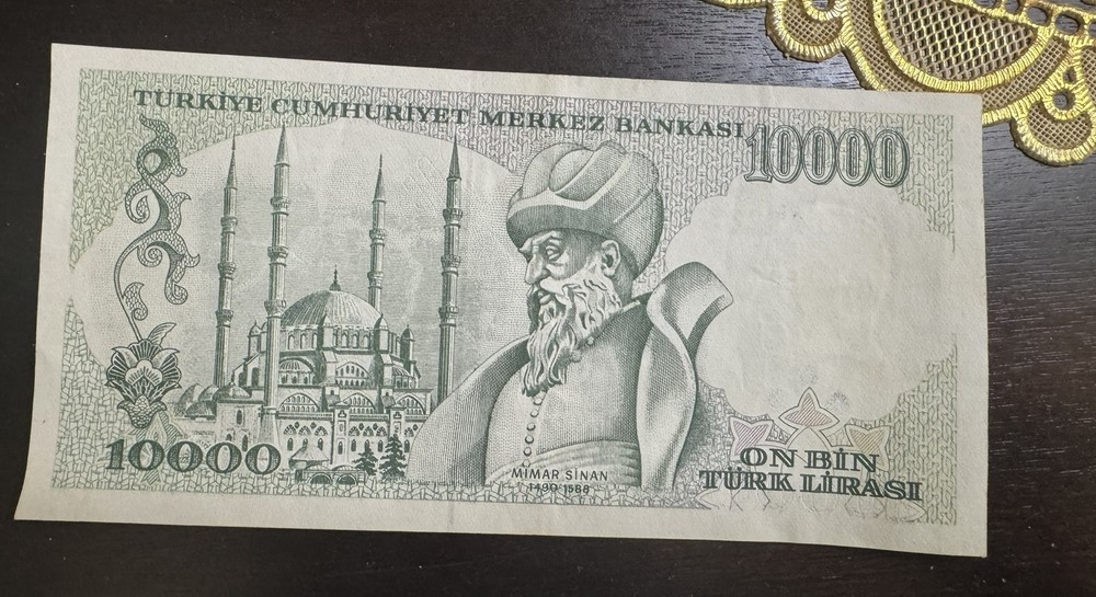 10000 Turkish Lira Currency