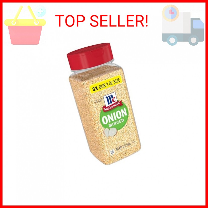 McCormick Minced Onion, 6.37 oz