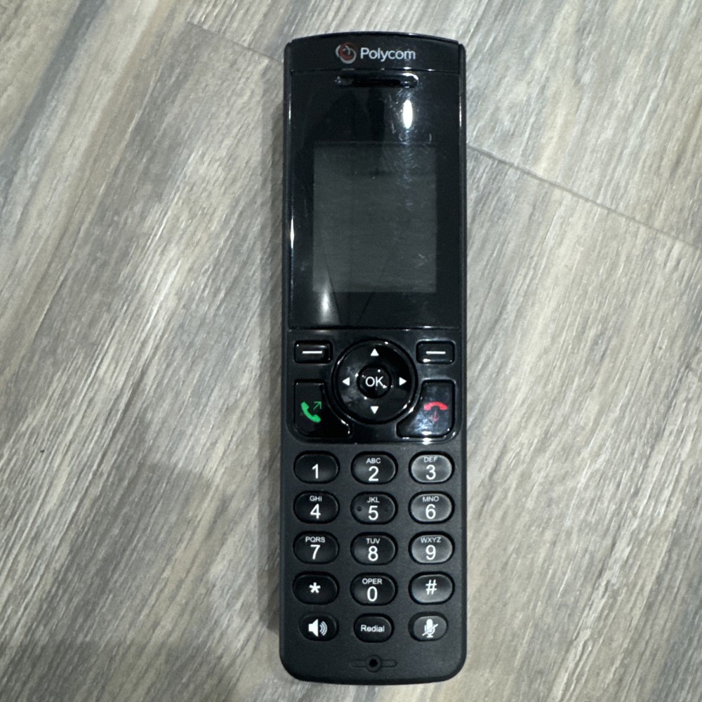 Poly DECT Cordless Handset 2" LCD Display VVX D230 Polycom Battery included