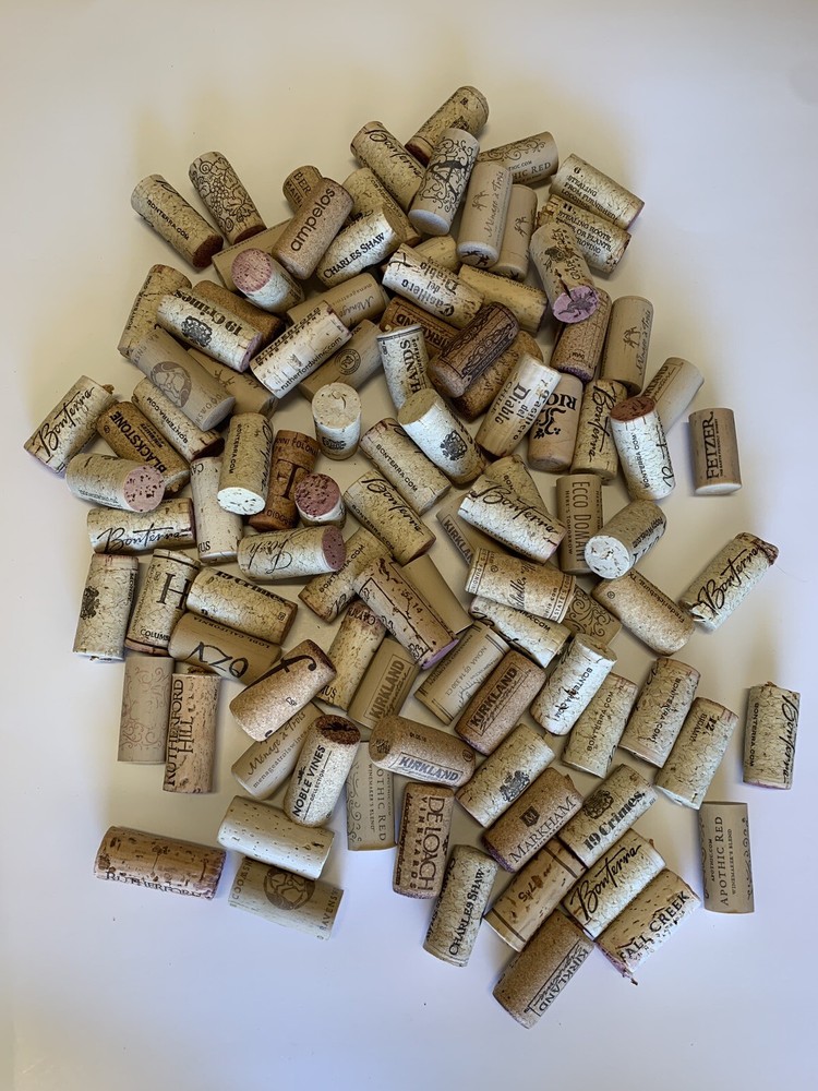 100 used wine corks - great for crafts