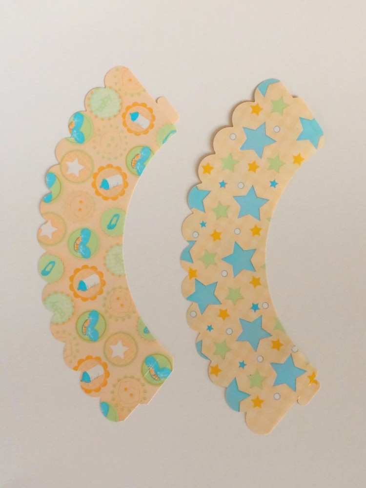 Cupcake Wrappers - Baby Shower 24 count