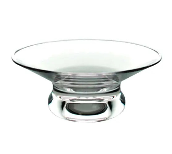 Thunder Group PLTHFT005C 5 oz Clear Polycarbonate Fruit Tray w/ Heavy Base