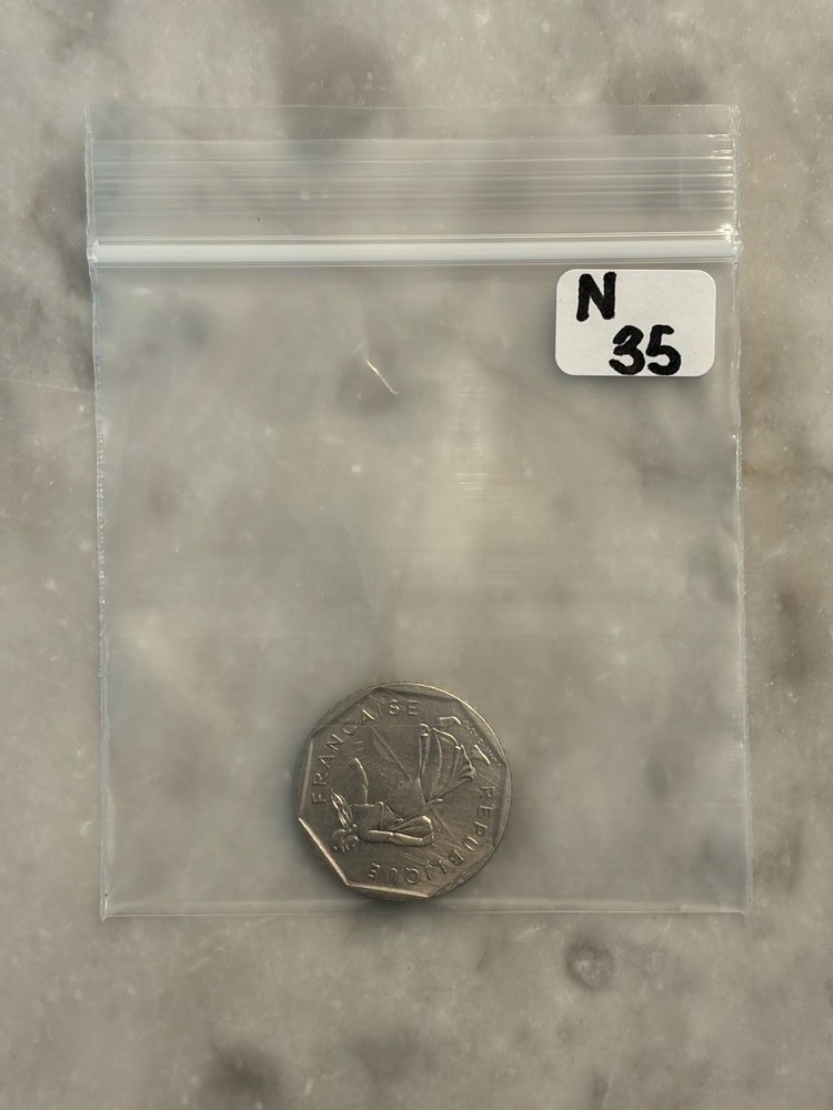 1981 France 2 Francs - AU - About Uncirculated