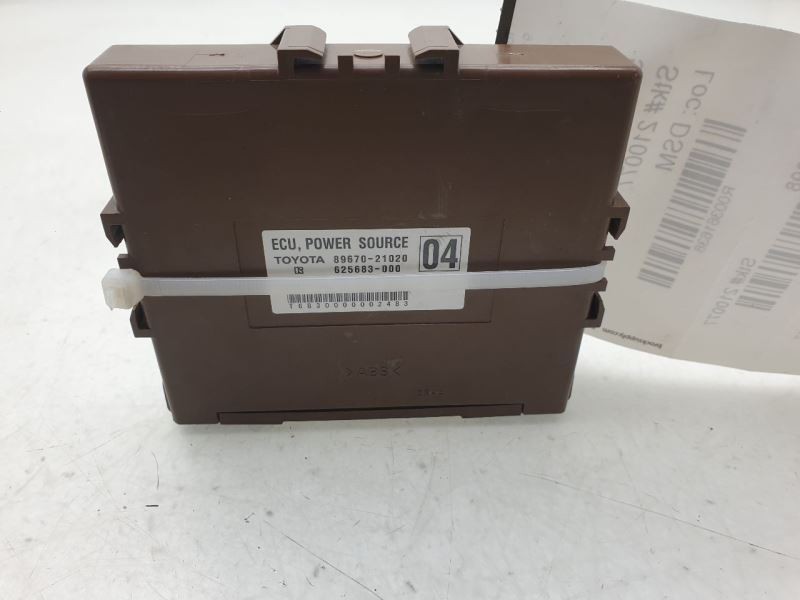 14-16 SCION TC POWER SUPPLY CONTROL MODULE ECM ASSEMBLY