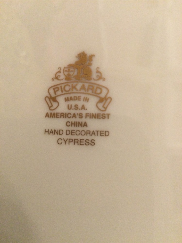 Pickard Cypress Pattern Charger