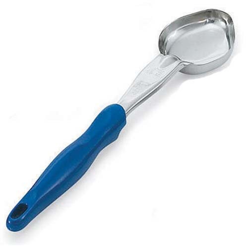 Vollrath 6412230 Blue 2 Ounce Oval Solid Spoodle