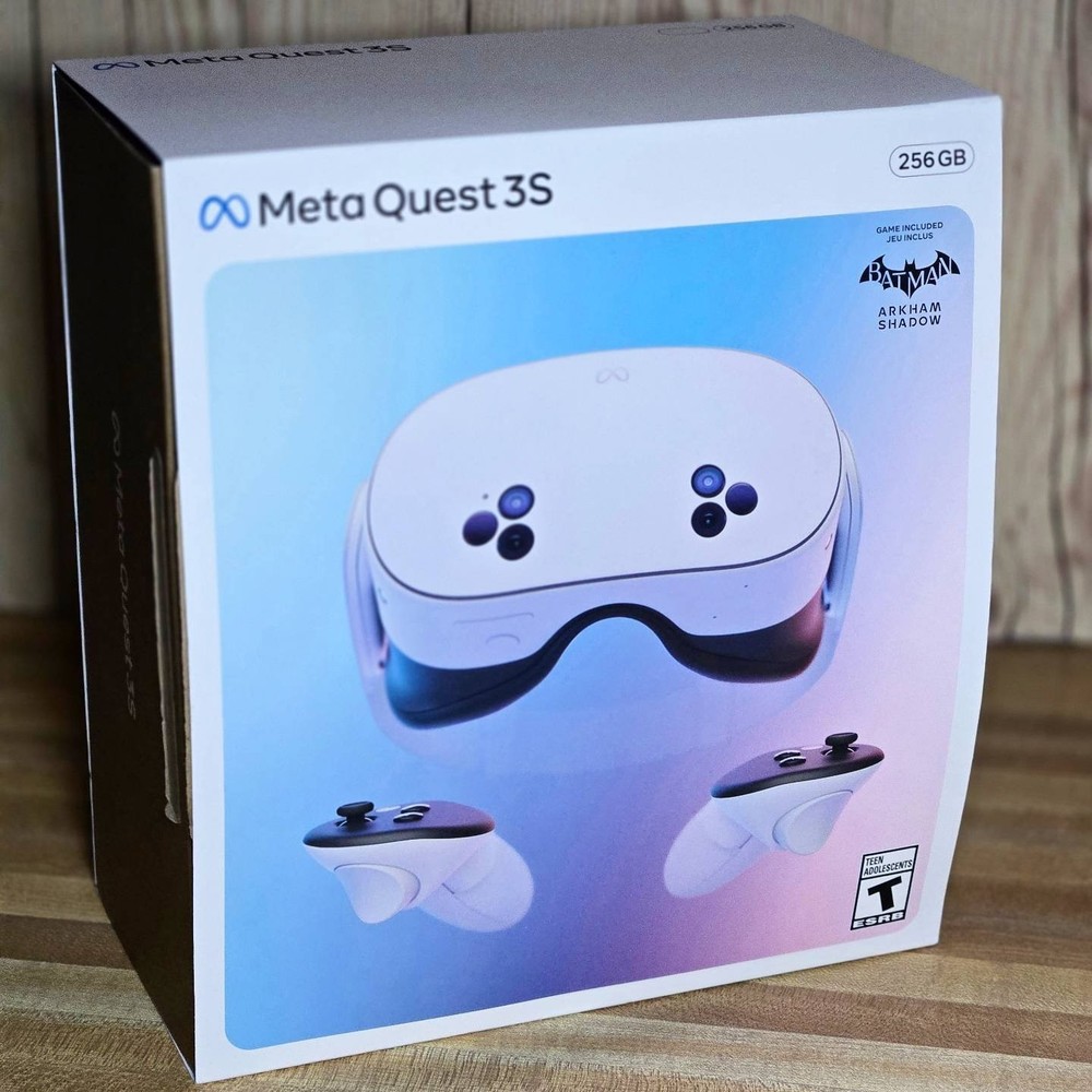 Meta Quest 3S All-In-One Virtual Reality Headset 128GB W/ Controllers