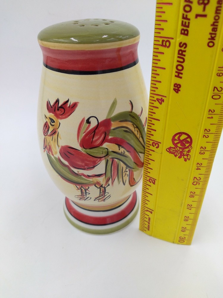 HD Design RAFAEL Rooster RED Pepper Shaker