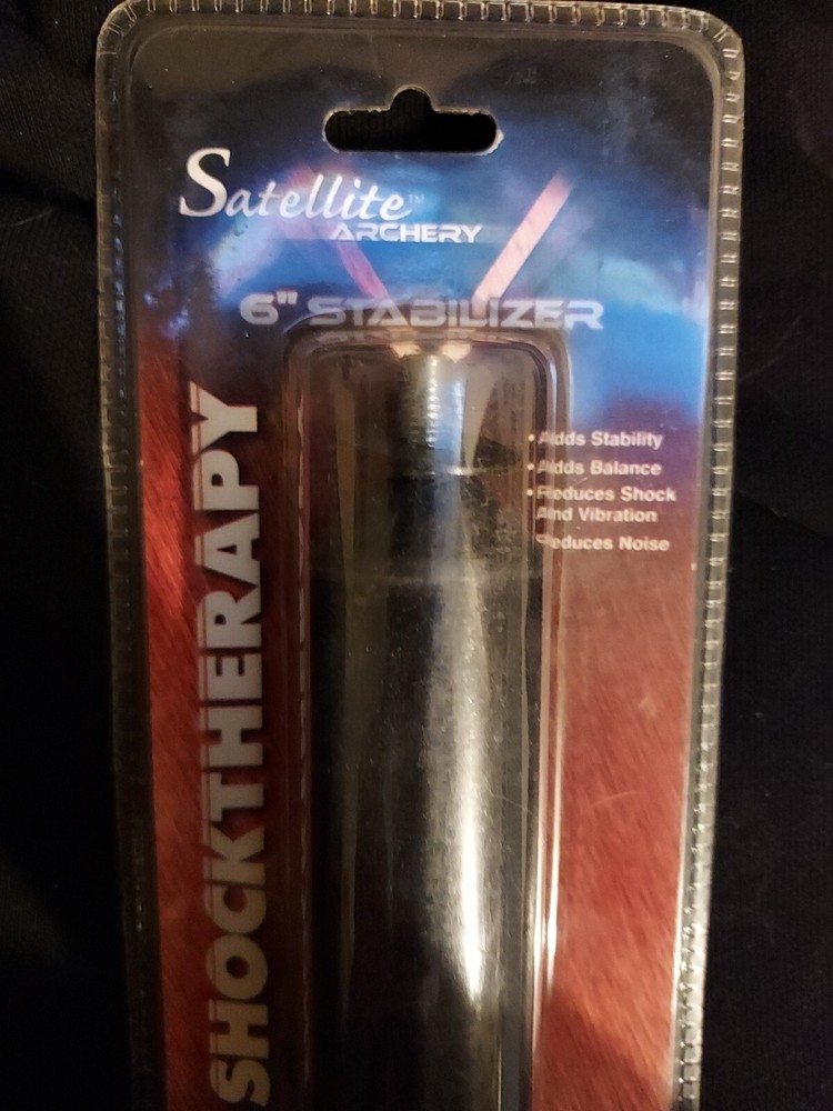 Shocktherapy 6in Archery Stabilizer-Black