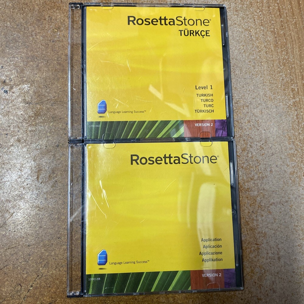 Rosetta Stone Turkish Level 1 for PC, Mac