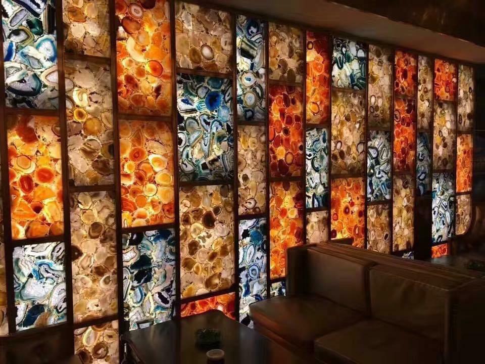 15" Rose Quartz Table Top / Round Table Top Handmade Interiors