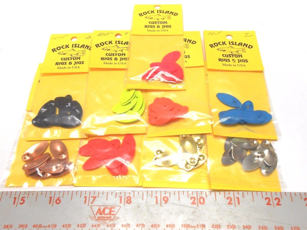 # 2  IN-LINE SPINNER BLADES 10 CT