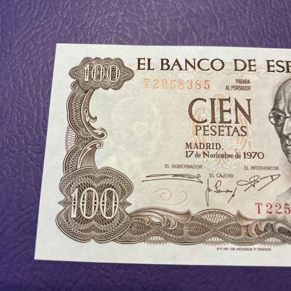 Spain- 100 Pesetas-1970