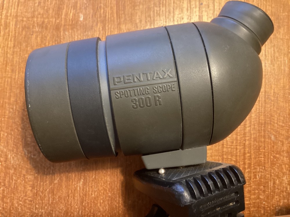 PENTAX 300R SPOTTING SCOPE WITH TRIPOD…..