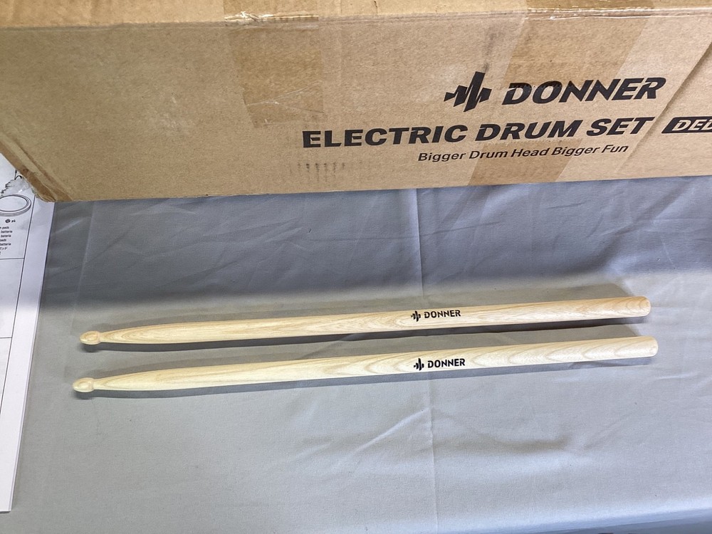 🥁 Donner DED-70 Electronic Drum Set - REPLACEMENT DRUMSTICKS STICKS ONLY