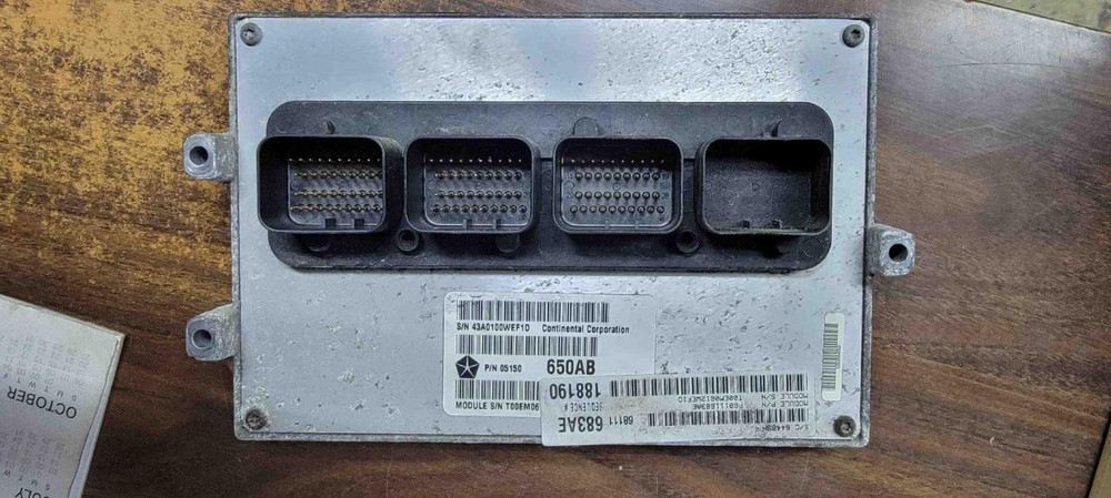 2012-2013 Jeep Grand Cherokee 3.6L ECM ECU Engine Computer Module OEM