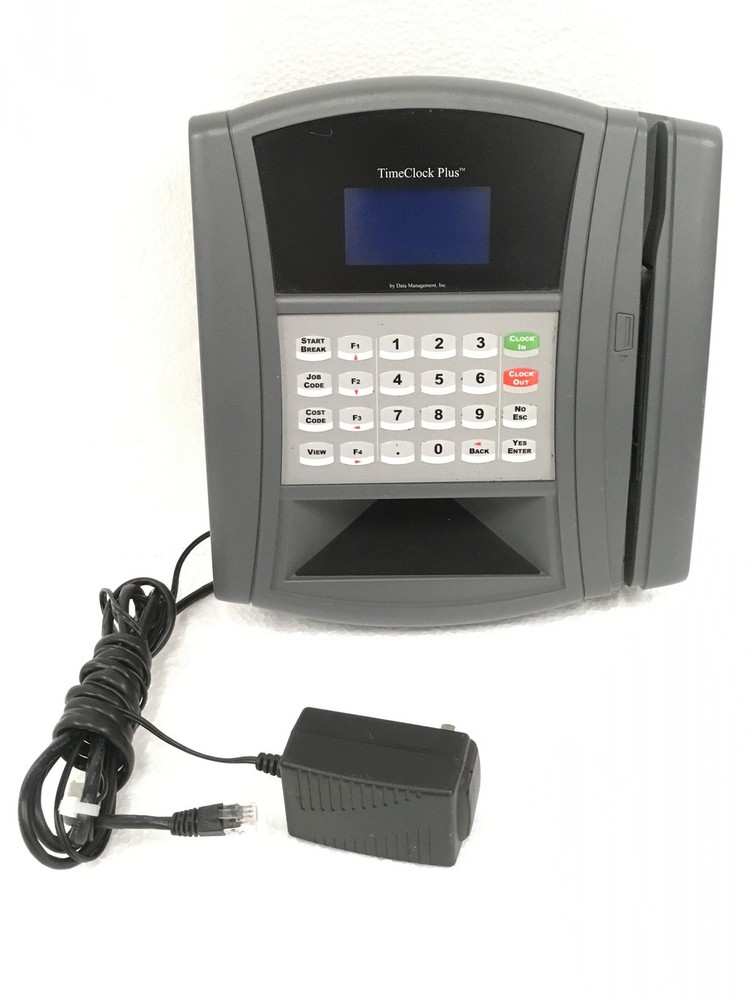 TimeClock Plus HID ProxPoint Plus Time Clock Reader w/ Power Supply, WORKING
