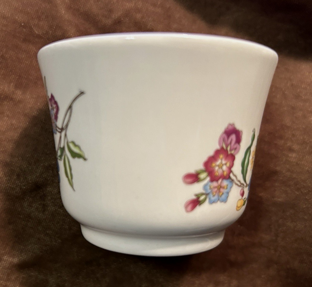 Spode "Sylvan" Bone China Condiment Jar / Open Sugar Bowl ~ Mint Condition