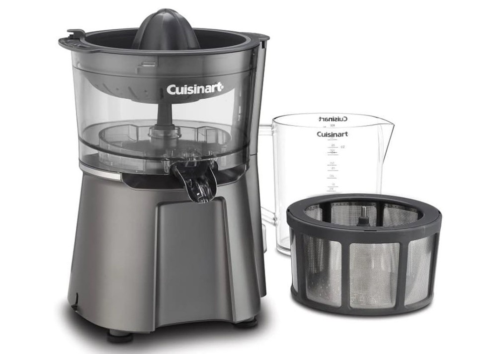 Cuisinart CJE-2000 Combo Juice Extractor/Citrus Juicer, Black