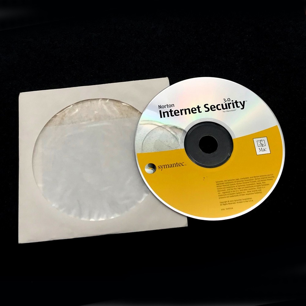 Vintage Norton Internet Security 3.0 for for Mac