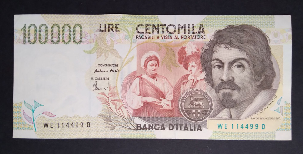 Italy 100000 Lire 1994 Unc-