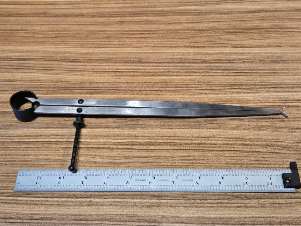 Steel Spring Joint Inside Caliper w/Quick Nut Adjustment: 12" Range