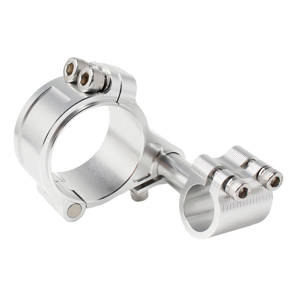 37-58mm Fork Tube Clip On Handlebars Riser Handle Bars Universal Fits Adjustable