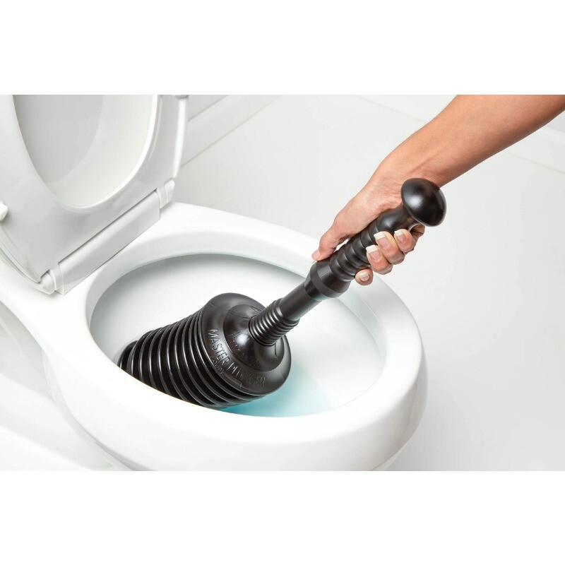 Master Plunger Heavy Duty All Purpose Plunger Equipped with Air Release Valve