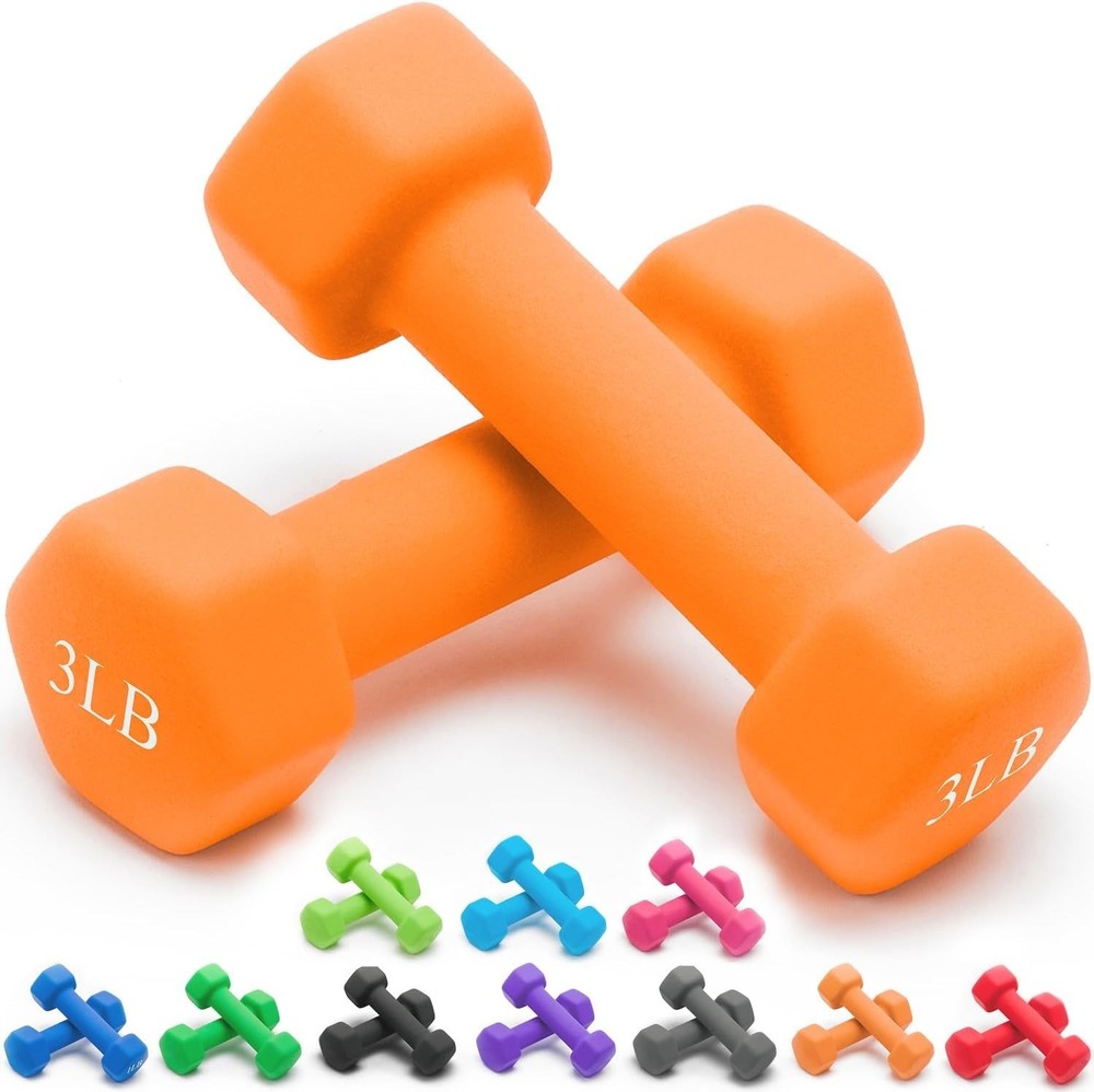 Compact 03lb Dumbbells Pair for Hand Training