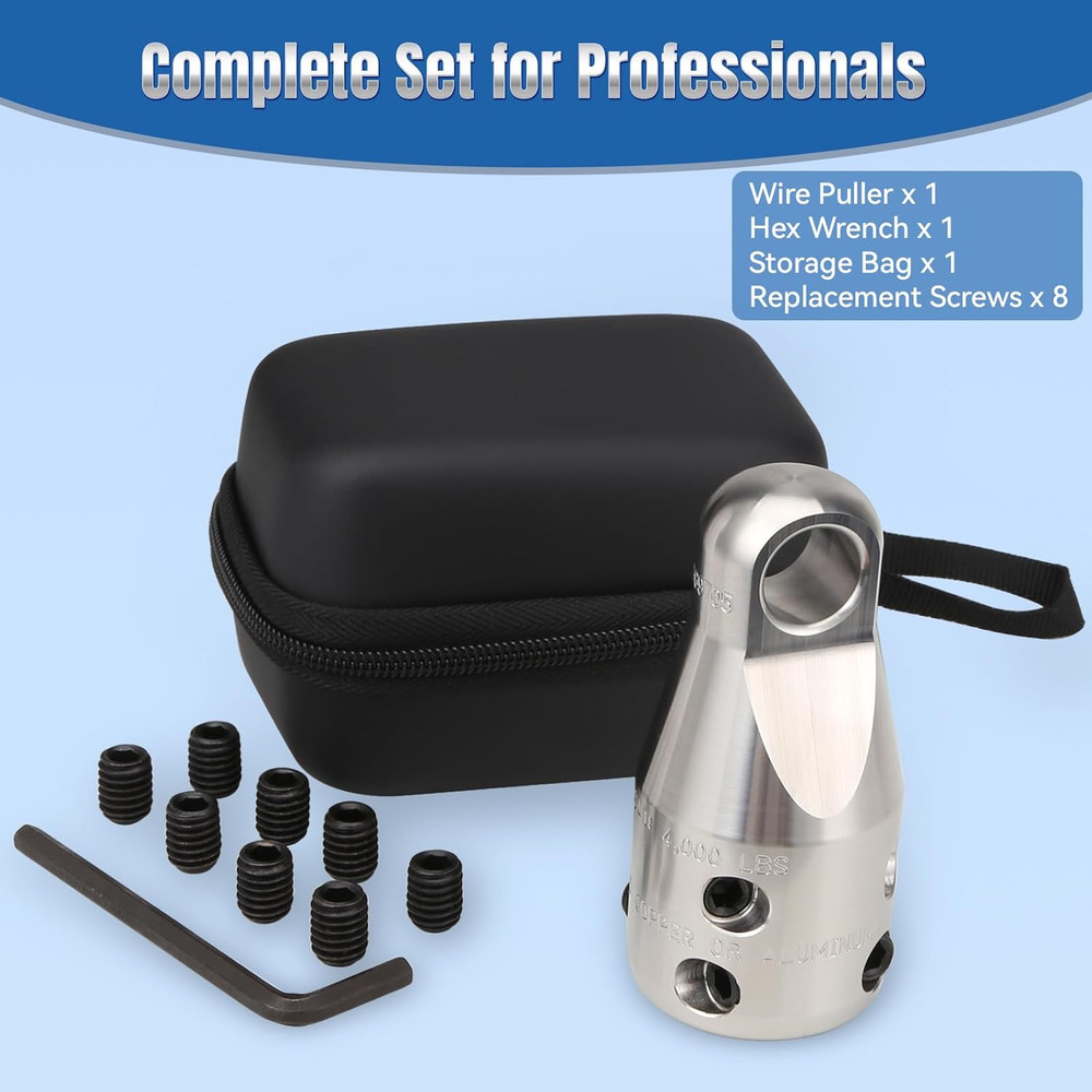 Penguin Puller JR Wire Pulling Attachment, 69705 Wire Pulling Heads with 4000 Lb