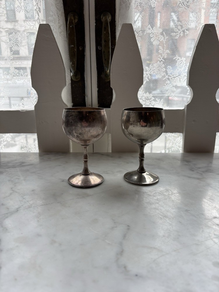 Silver Antique Cups 31pc