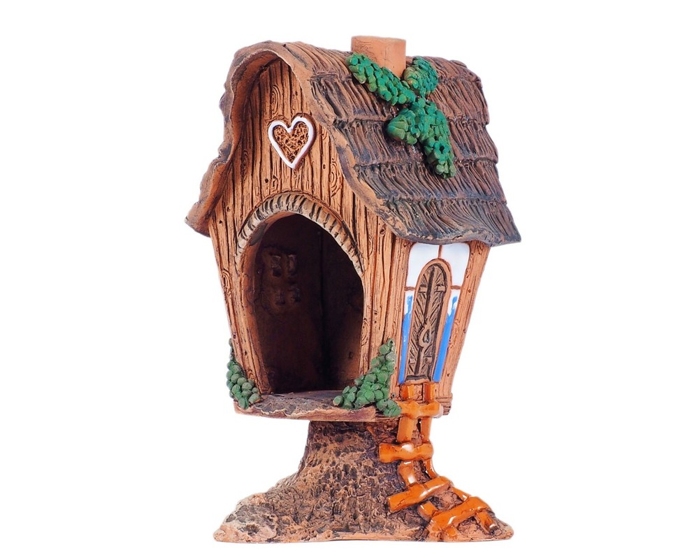 Ceramic Cone Incense Burner Fantasy edition 10 cm © Midene
