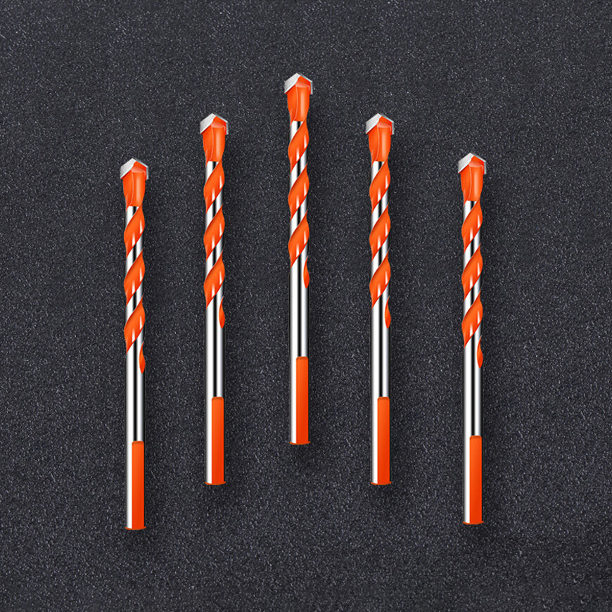 Multi Construction Drill Bits Set 6+8mm Drlling Tile Glass Masonry Concrete Wood
