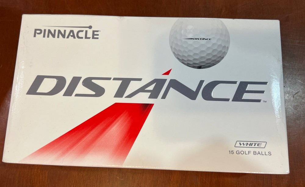 Pinnacle Distance Golf Balls - White 15 Pack