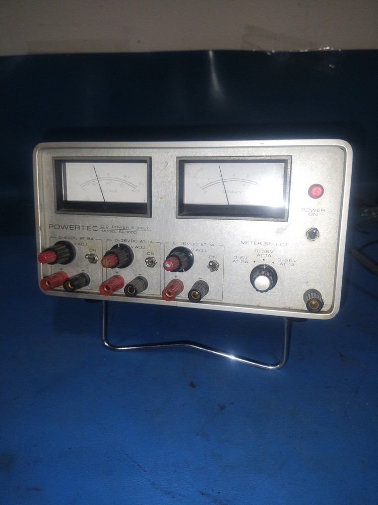 Powertec DC Power Supply Model 6C3000