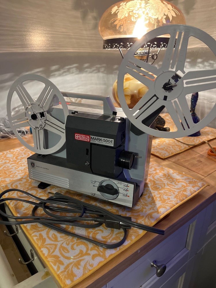 vintage movie projector