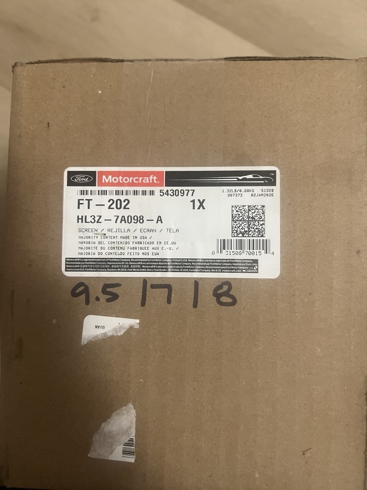 HL3Z -7A098 - A Ford Filter Screen