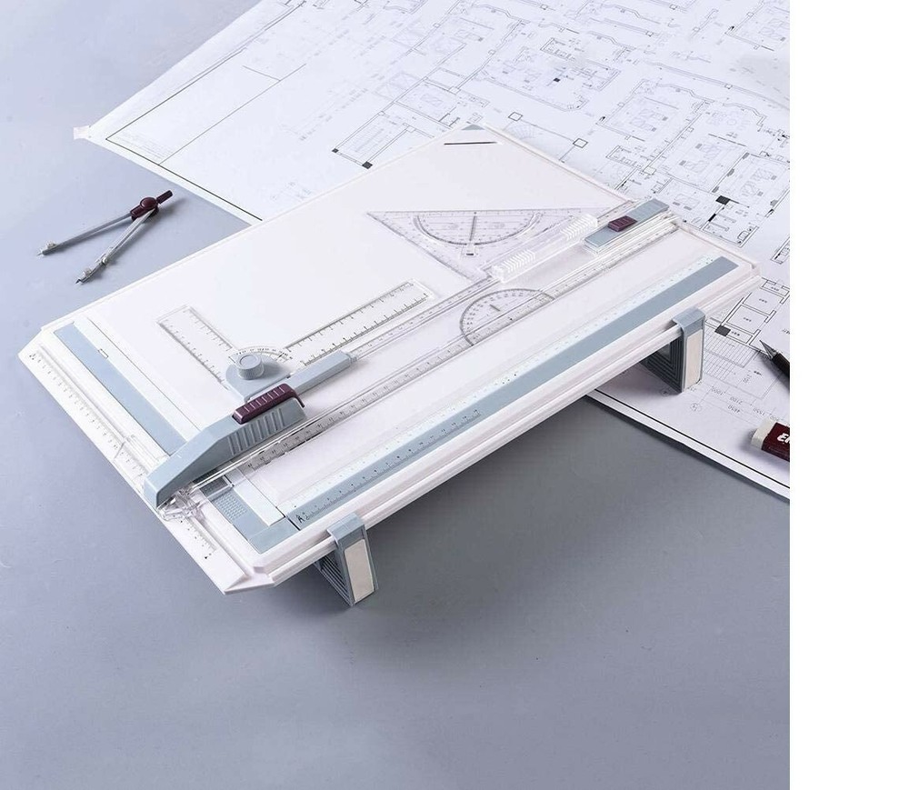 RUNMIND Metric A3 Drafting Table Drawing Board and Measuring System