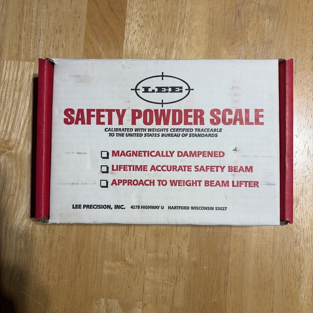 Lee Safety Powder Scale # 90681