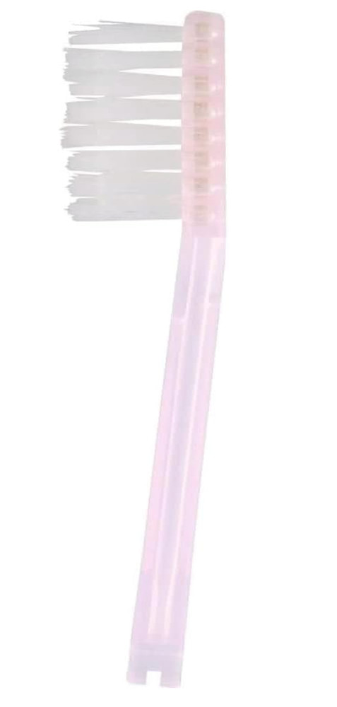 KISS YOU regular size medium ionic toothbrush + 2 replacement Clear Japan