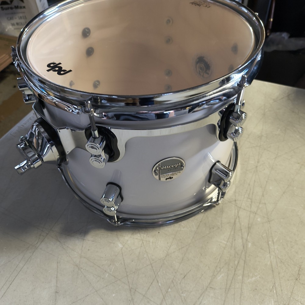 pdp concept maple diameter 12 x 8 deep tom white
