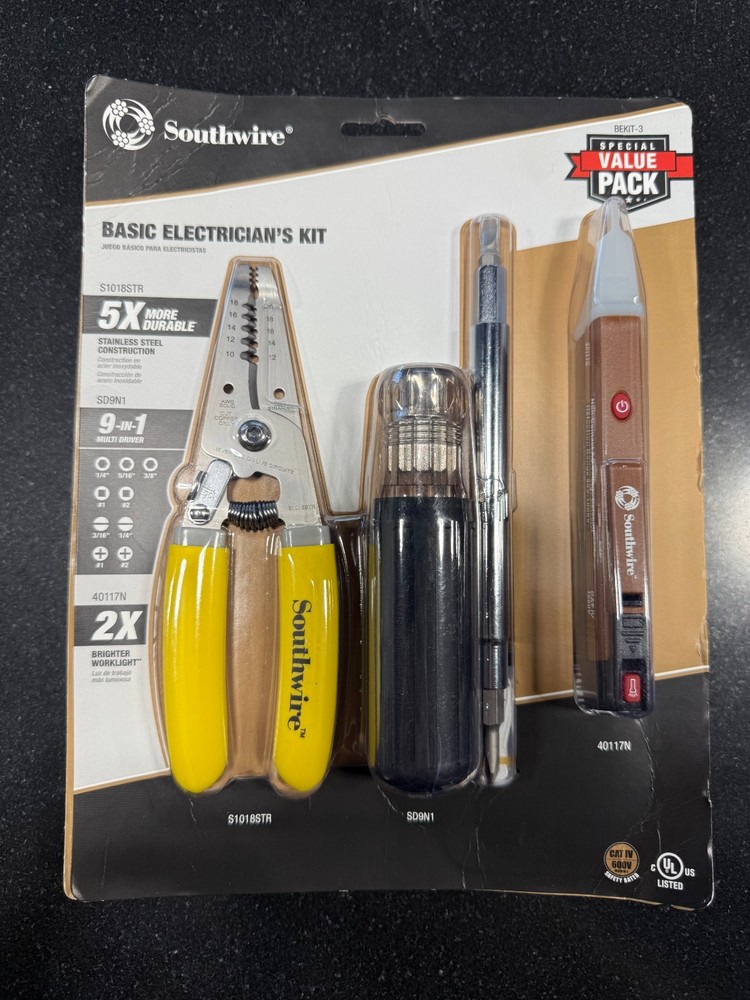SOUTHWIRE (BEKIT-3) BASIC ELECTRICIAN'S KIT