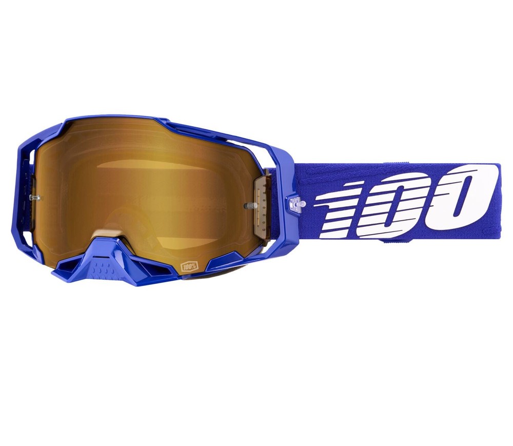 100% Armega Goggle - Klein Mirror True Gold Lens
