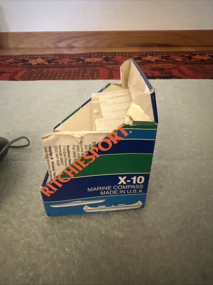 Ritchie Navigation Compass X10M, Marine 2" Dial, Grey Lighted