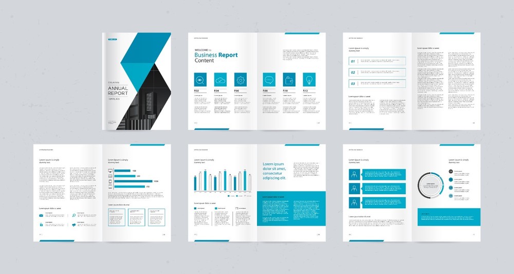 Professional Flyer Brochure 30+ Templates Multi-Layout Multi-Page Vectors