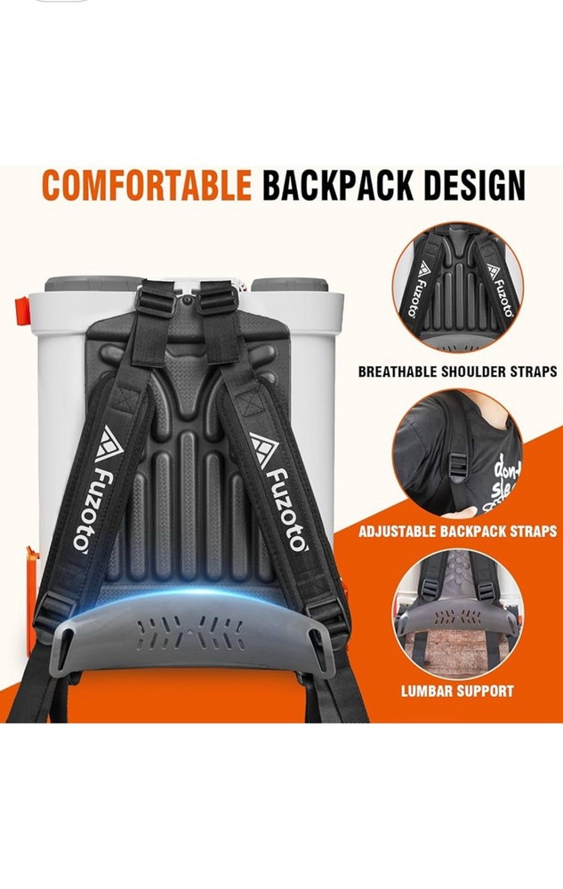 5.3 Gallon Battery Powered Backpack Sprayer