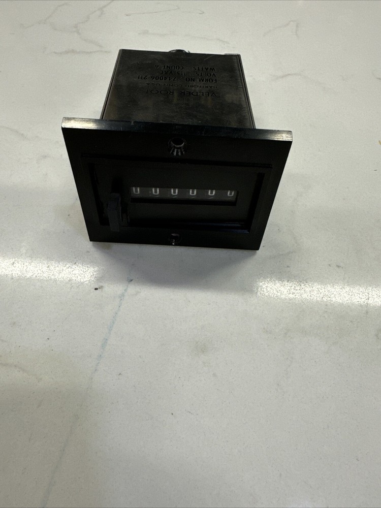 Veeder Root Panel Counter 744006-211 Chipped