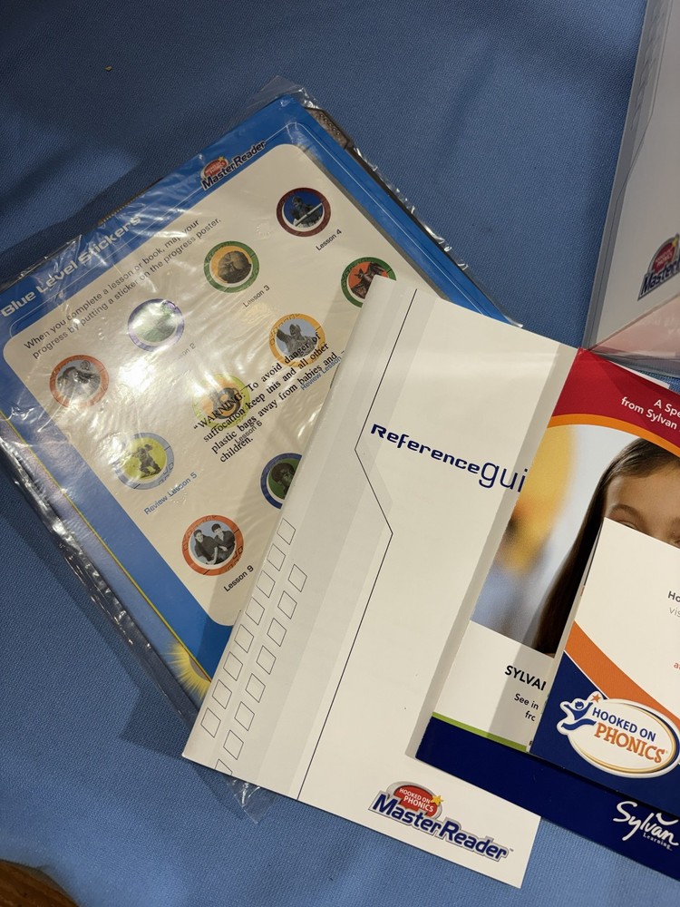 Hooked on Phonics Master Reader 2nd-6th Gr Kinder 1st 2nd COMPLETE More New Open