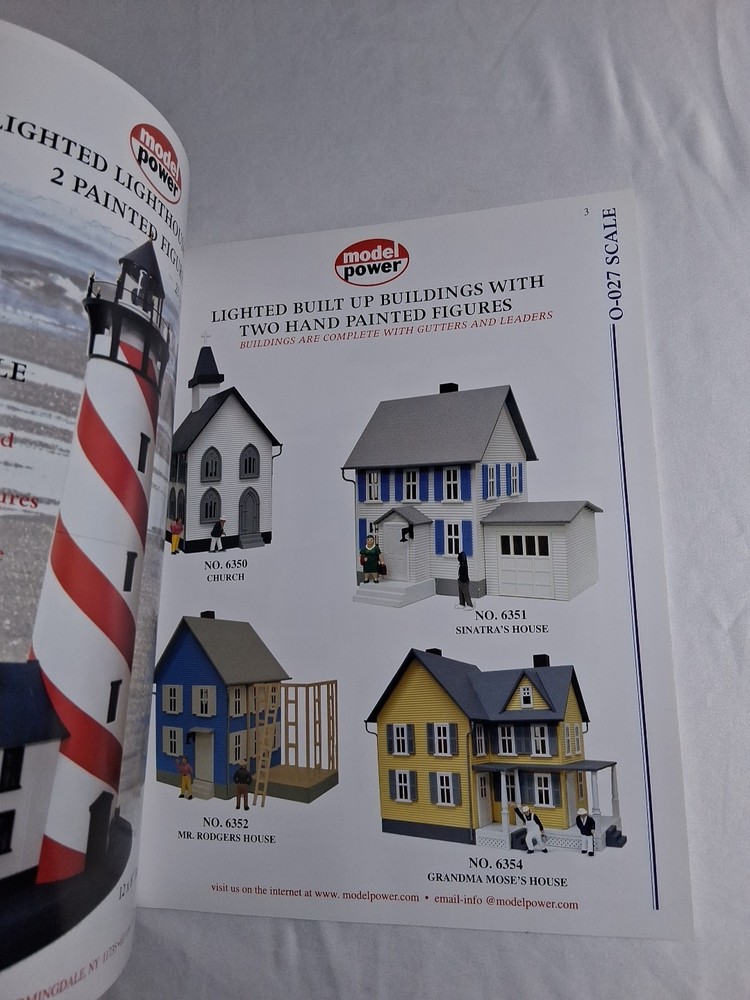 catalogo MODEL POWER 2002 Big Train Accessories G Scale E bb