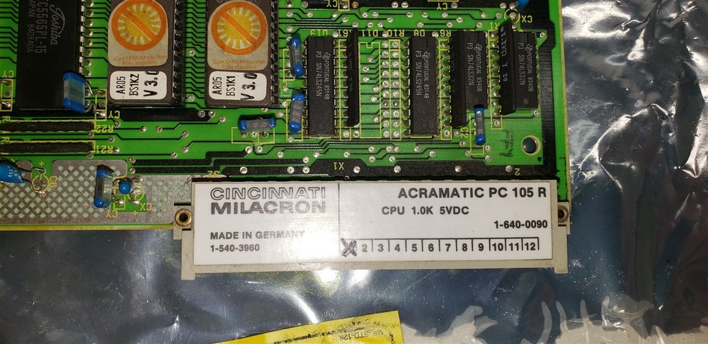 Cincinnati Milacron Acramatic PC-105 R CPU Board C143-012B-48S